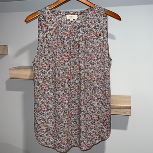 LOFT‎ flower tank top